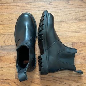 Men’s 8 steel toe work boot black